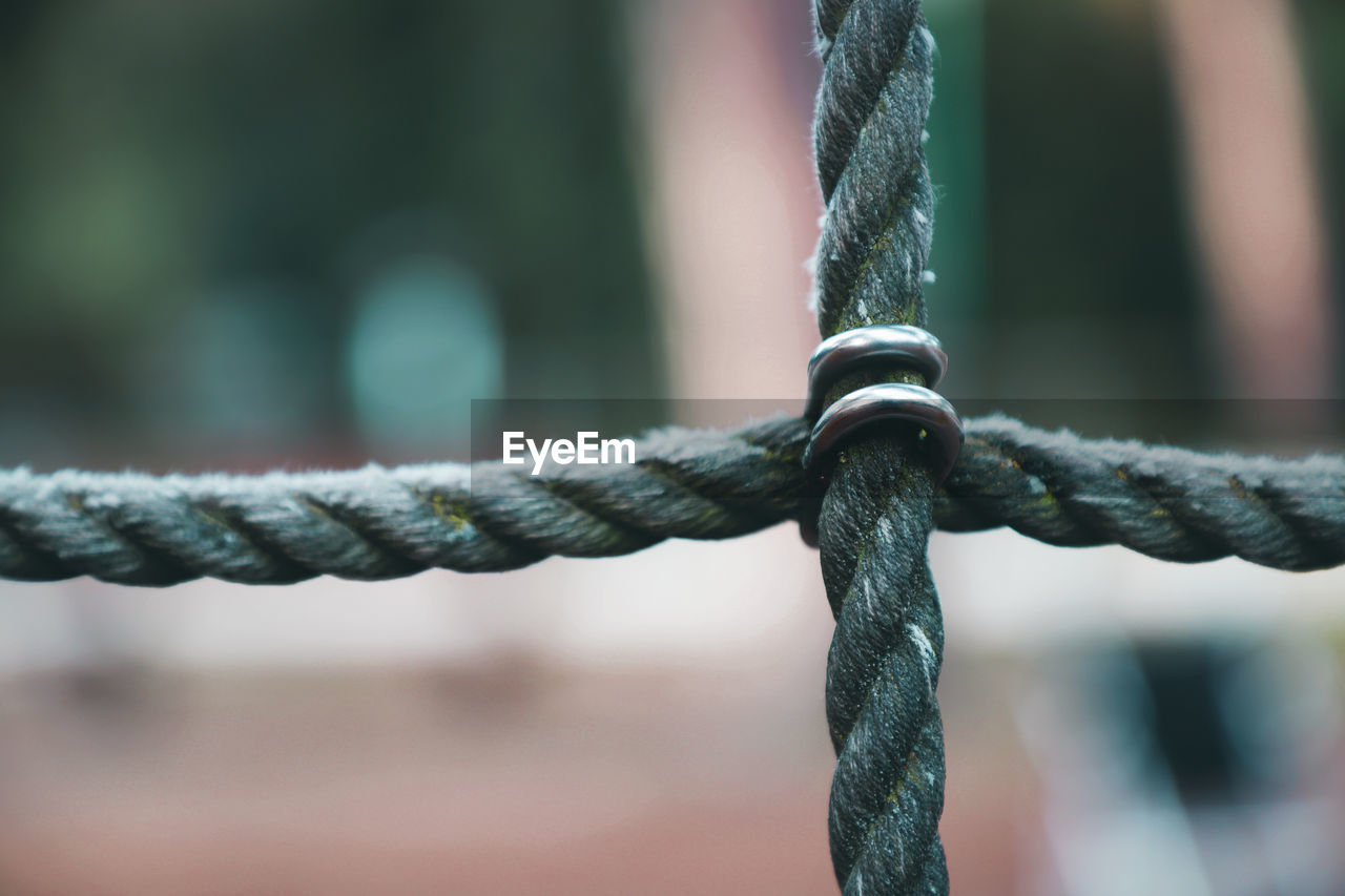 Rope Wood Chain Close-up Day Focus On Foreground Metal Ropes Rusty Rusty Iron Rusty Metal Selective Focus Togetherness