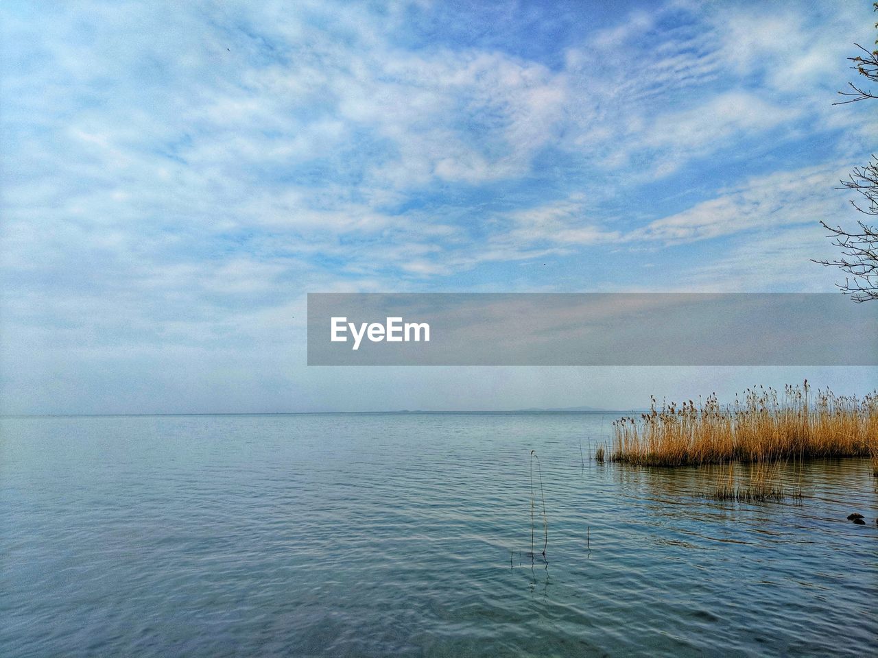 VIEW OF SEA AGAINST SKY