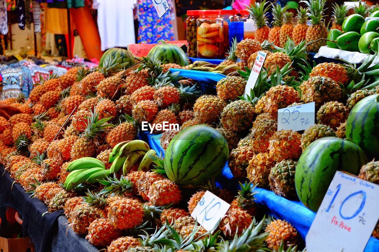 VEGETABLES FOR SALE IN MARKET