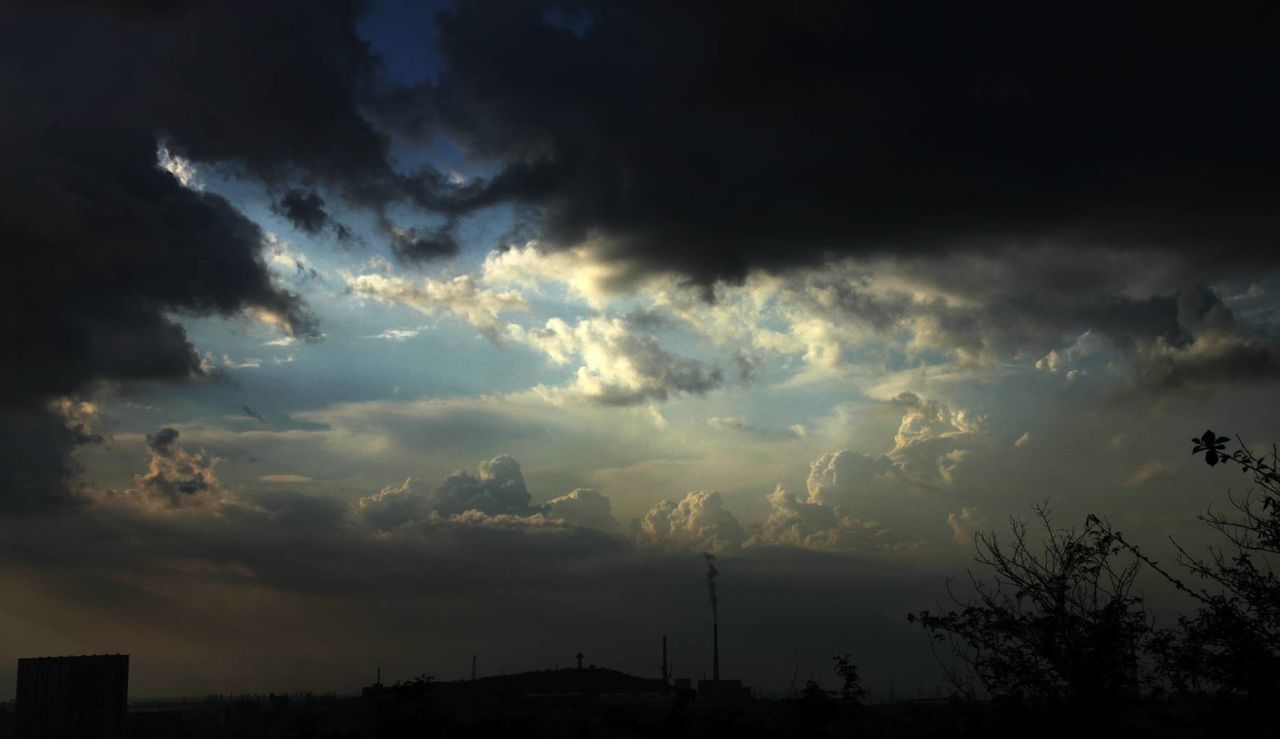 SCENIC VIEW OF DRAMATIC SKY