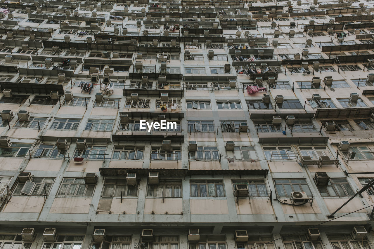 Residential buildings in hong kong island.