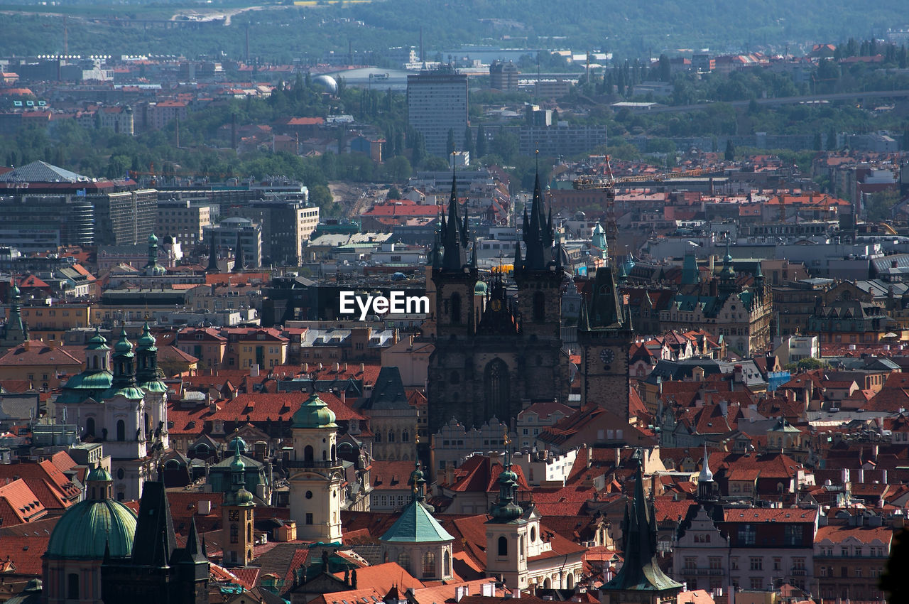 Historical core of the prague.