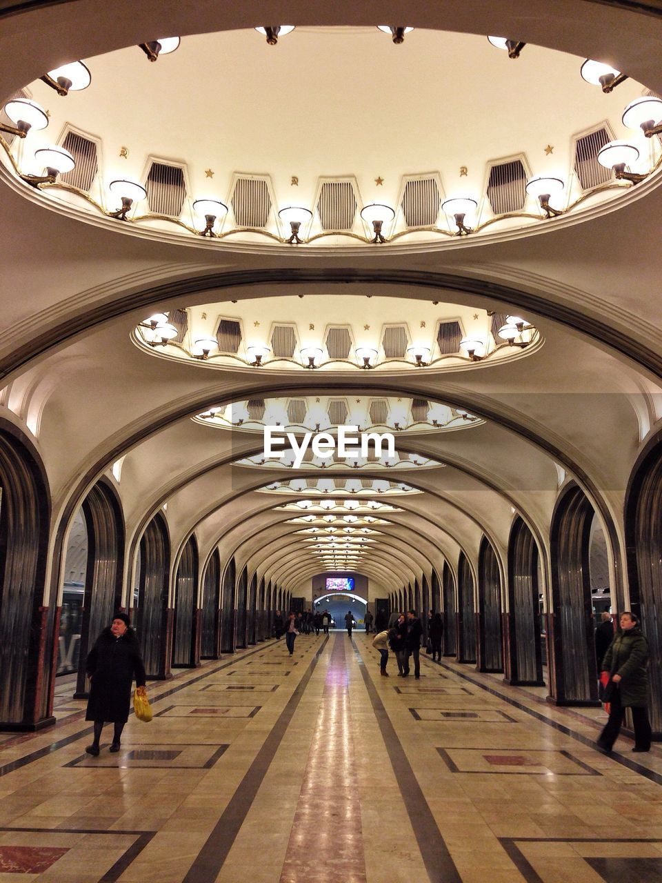 UNDERGROUND SUBWAY STATION