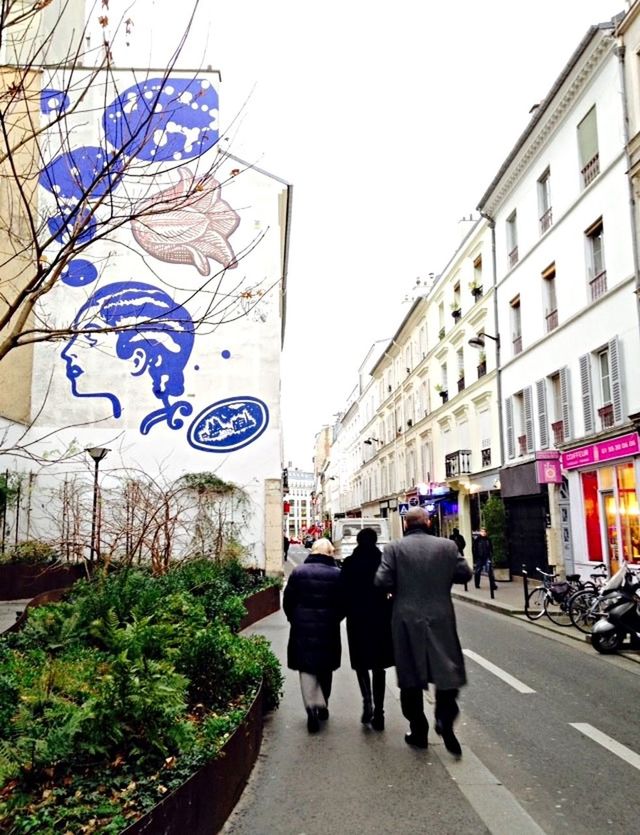 PEOPLE WALKING ON STREET