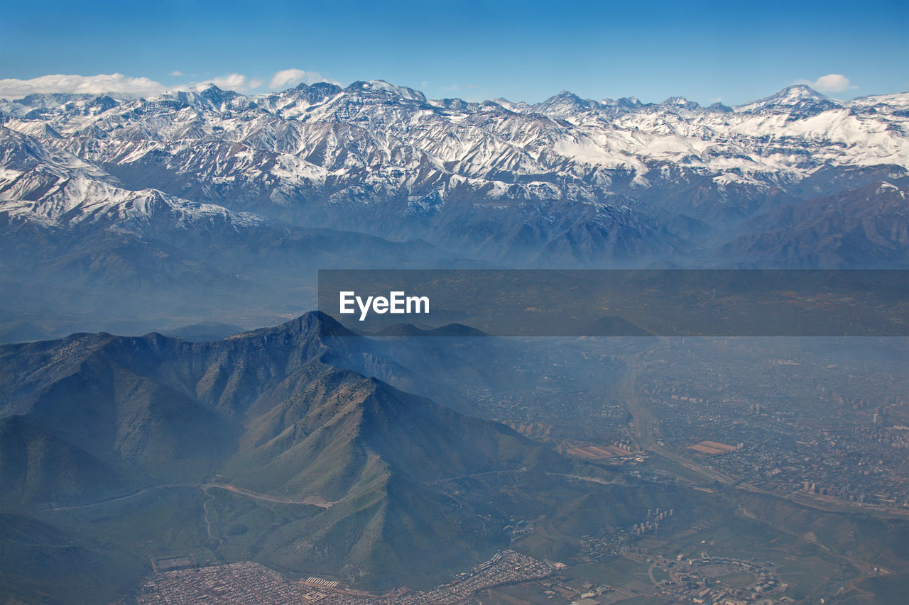 SCENIC VIEW OF MOUNTAINS DURING WINTER