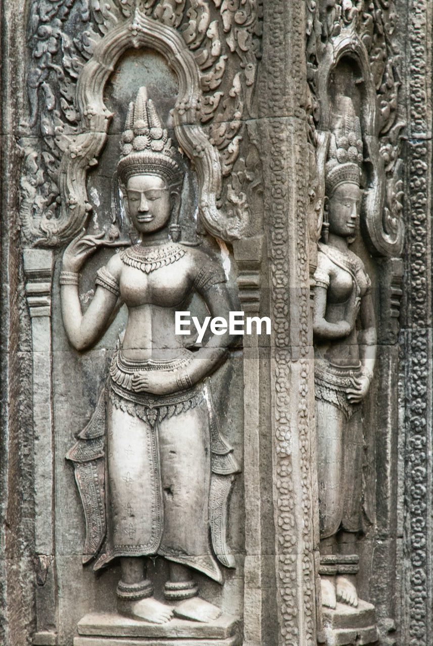 Close-up of buddha statue