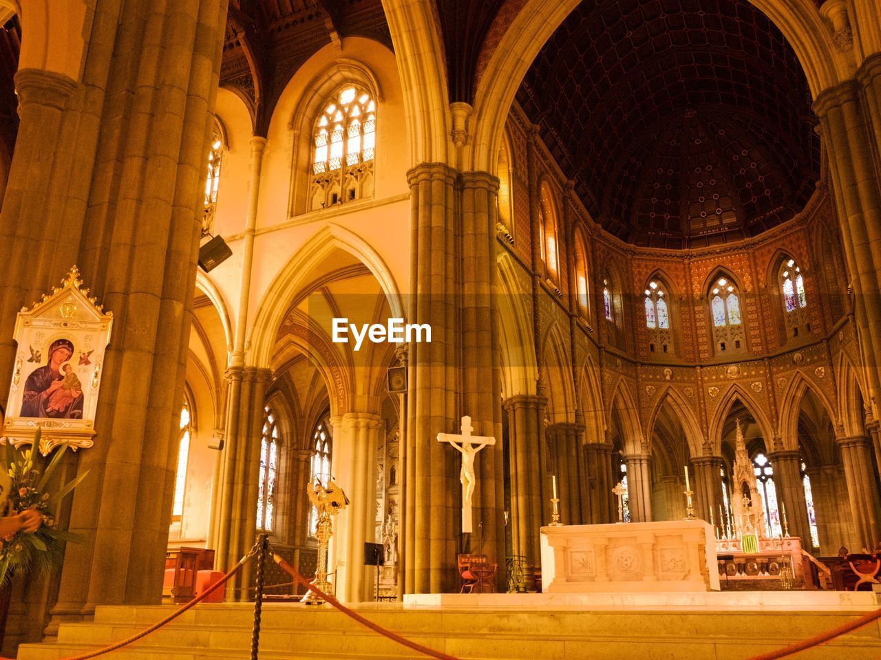 Interior of cathedral