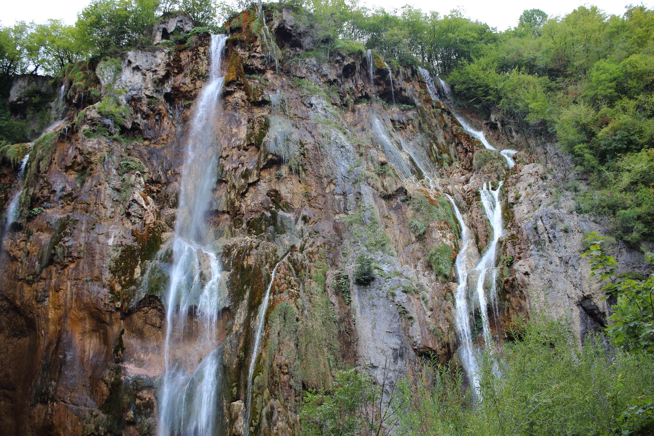 SCENIC VIEW OF WATERFALL