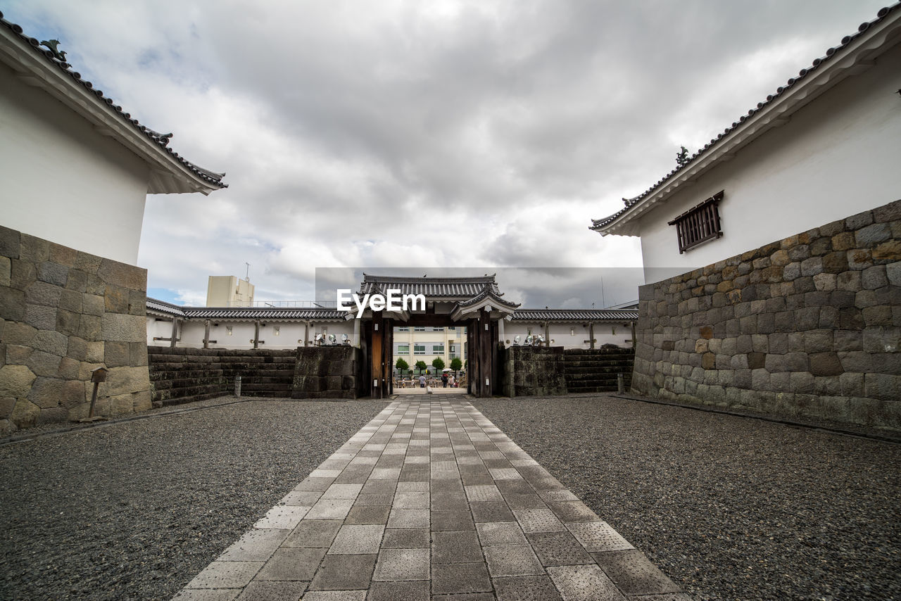 View of historic building against sky