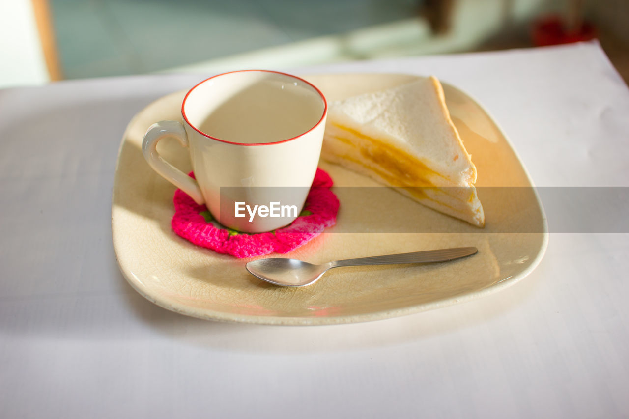 Breakfast on plate