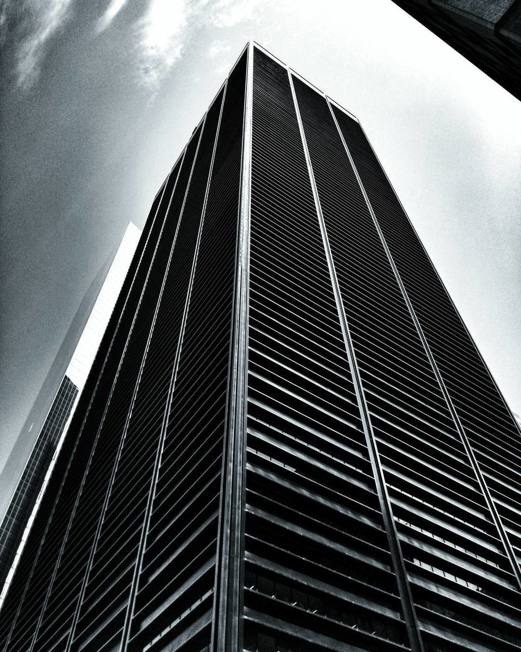 LOW ANGLE VIEW OF MODERN BUILDINGS