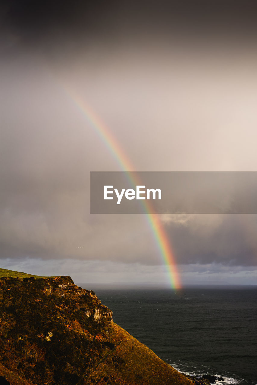 RAINBOW OVER SEA