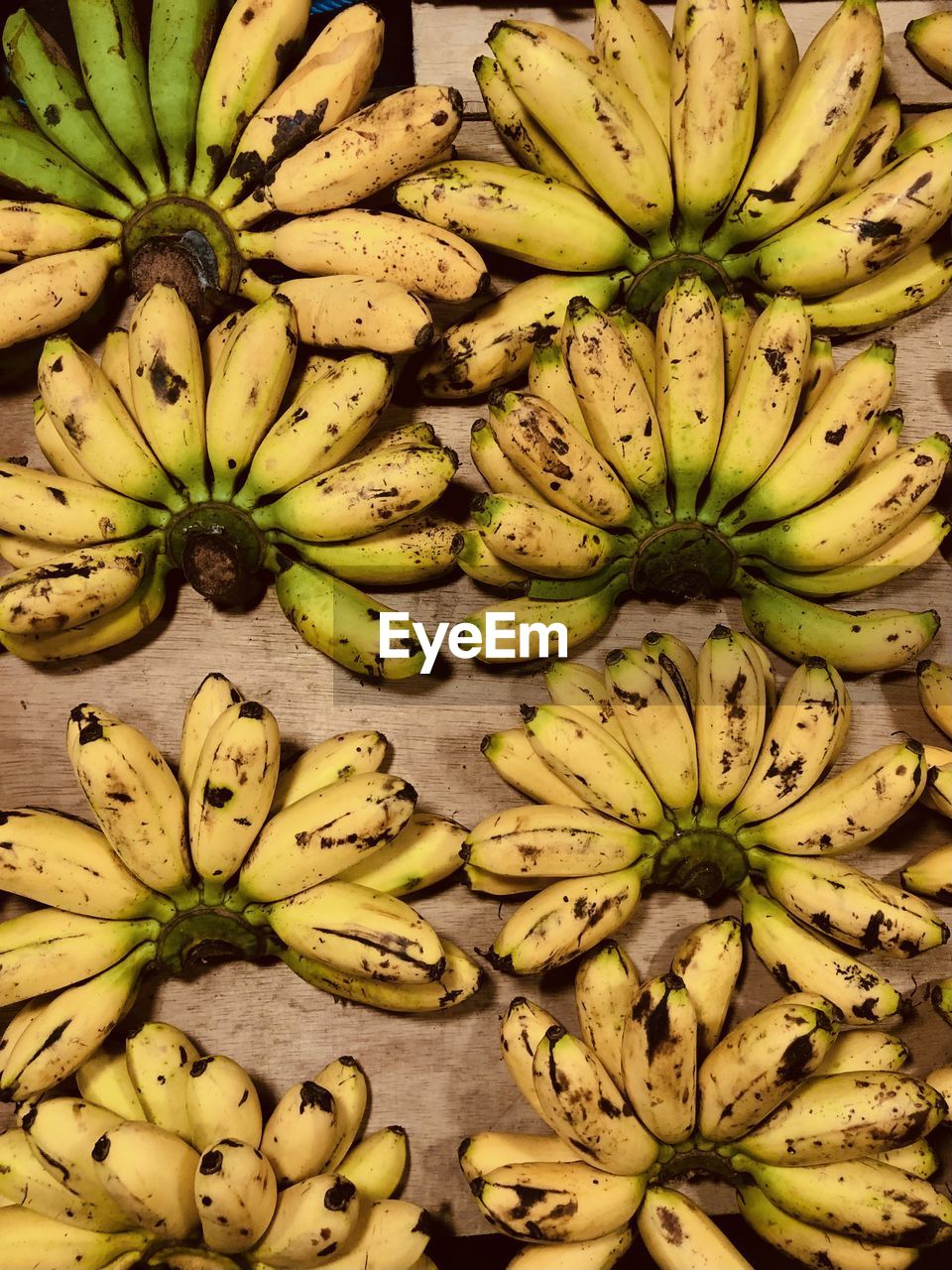 freshness, healthy eating, food and drink, food, plant, produce, banana, fruit, wellbeing, no people, full frame, flower, cooking plantain, green, close-up, backgrounds, yellow, large group of objects, directly above, abundance, tropical fruit