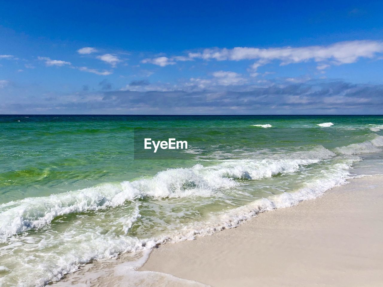 PANORAMIC VIEW OF SEA AGAINST SKY