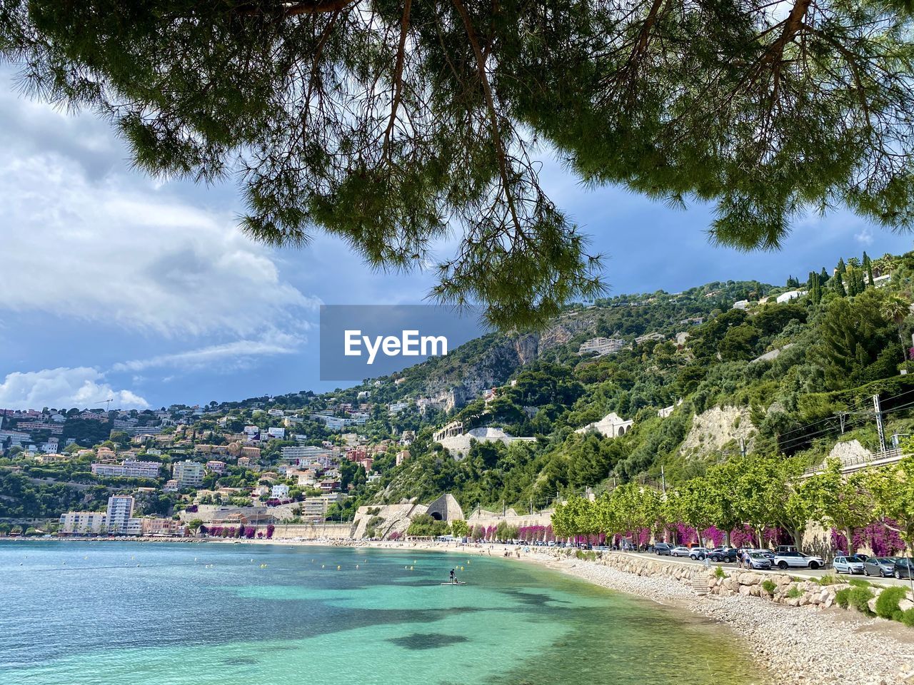 Scenic view of the sea against sky