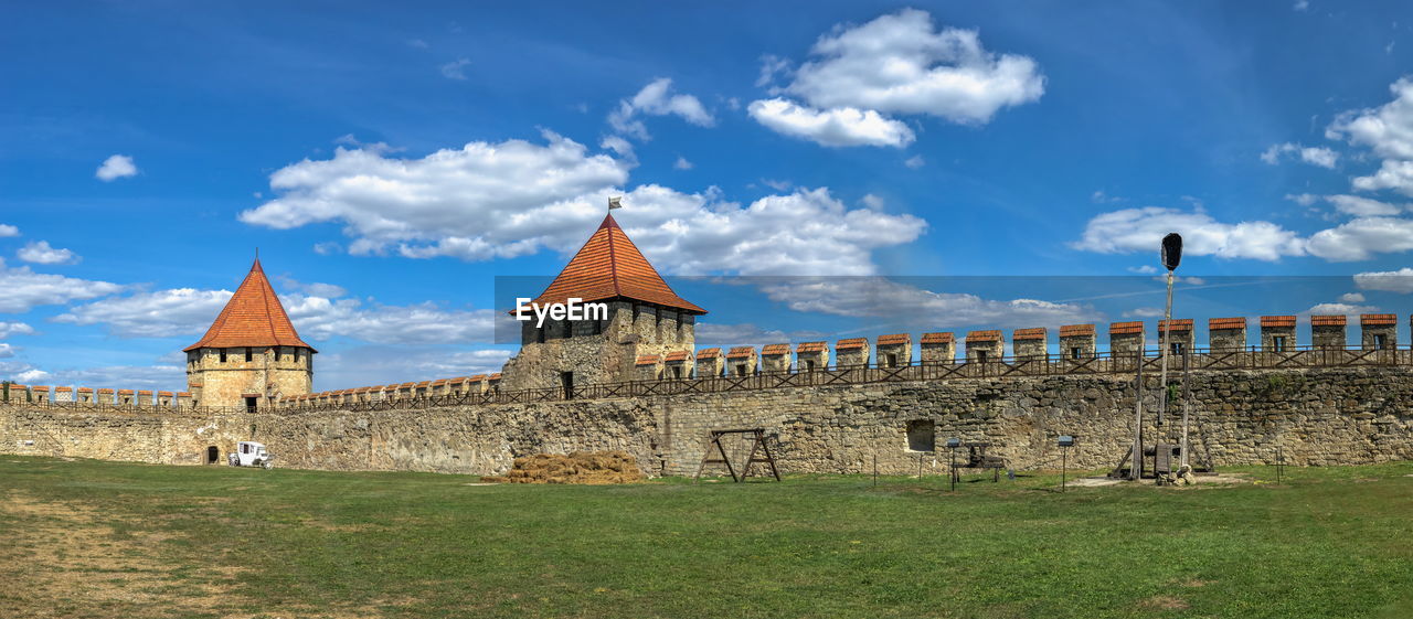 Tighina fortress in bender, transnistria or moldova, on a sunny summer day