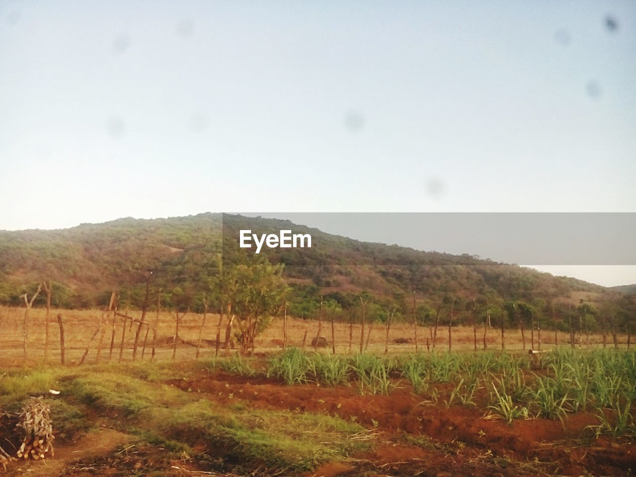 SCENIC VIEW OF GREEN LANDSCAPE AND MOUNTAINS AGAINST SKY