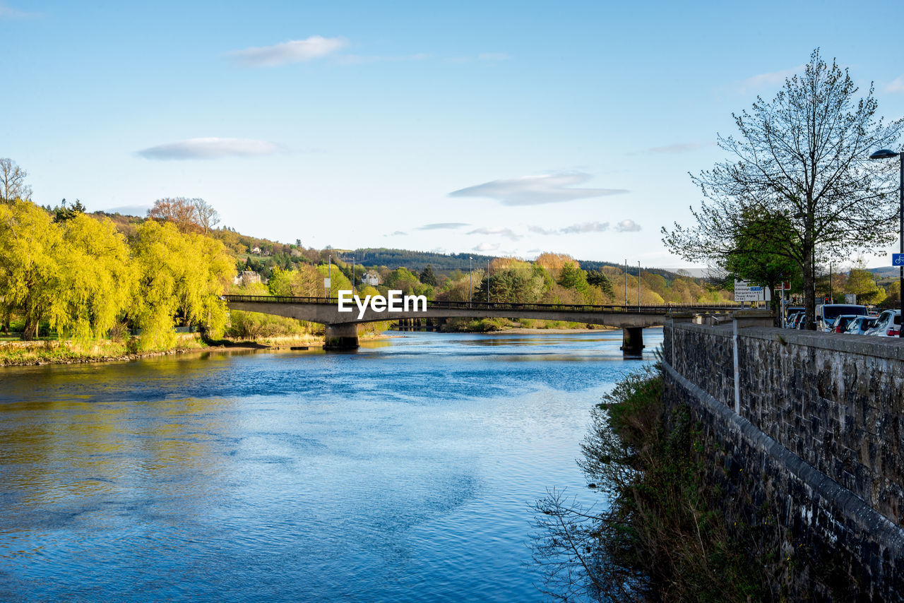 Scenic view of river against sky