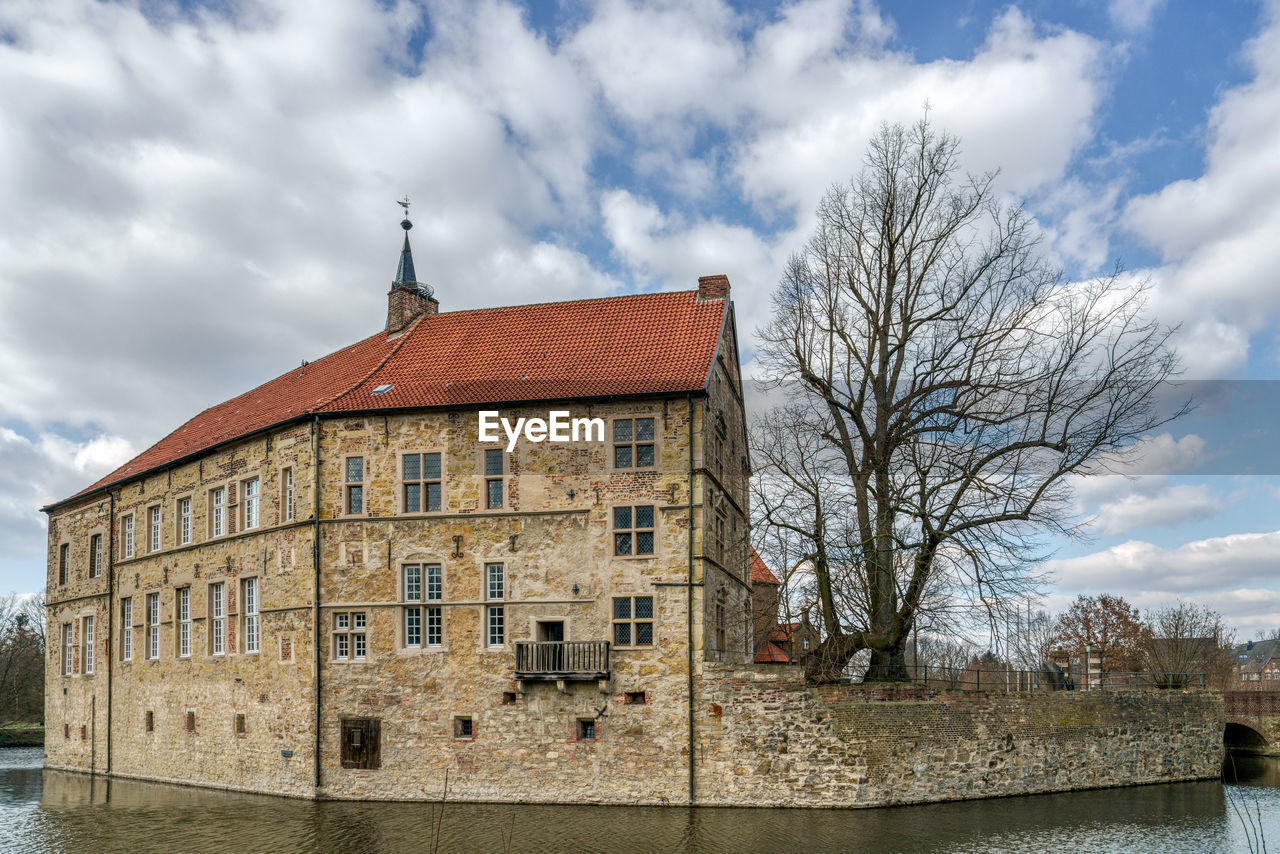 Old castle against sky