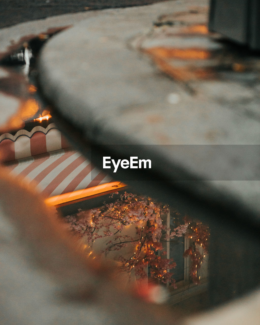 selective focus, wood, close-up, focus on background, no people, iron, day, outdoors, nature