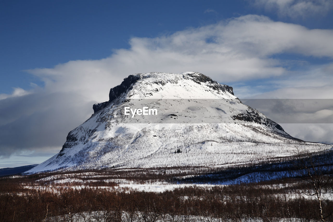 Mountain at winter