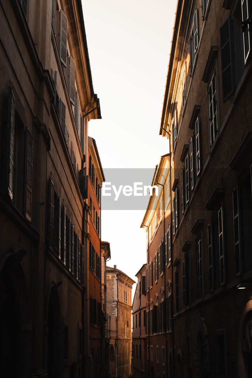 Shooting in the old town of ancona