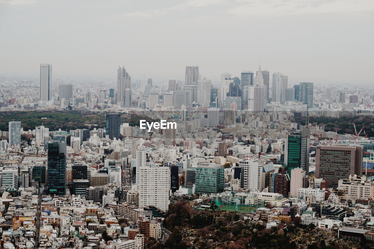 View of cityscape against sky