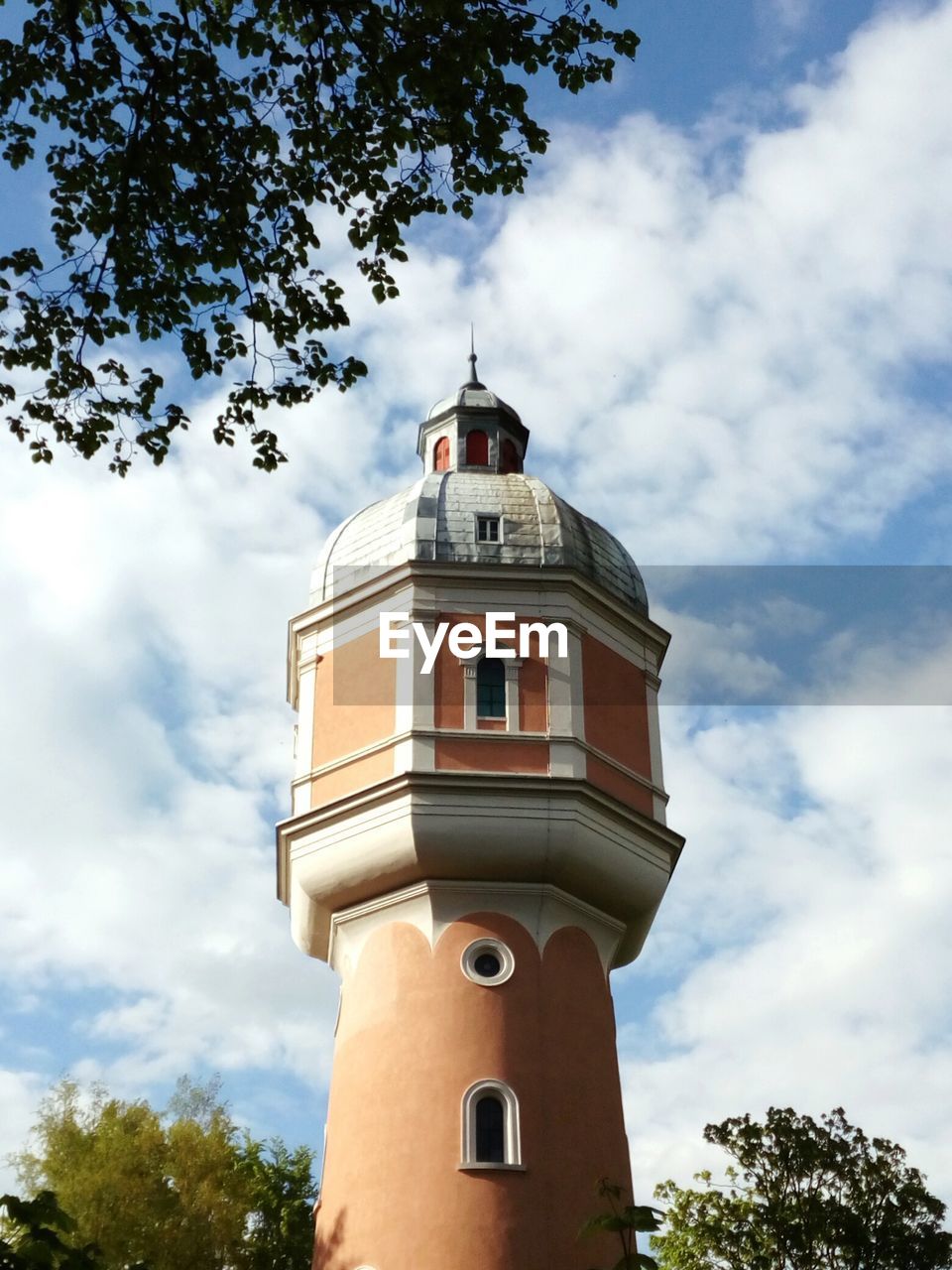 Low angle view of building against sky