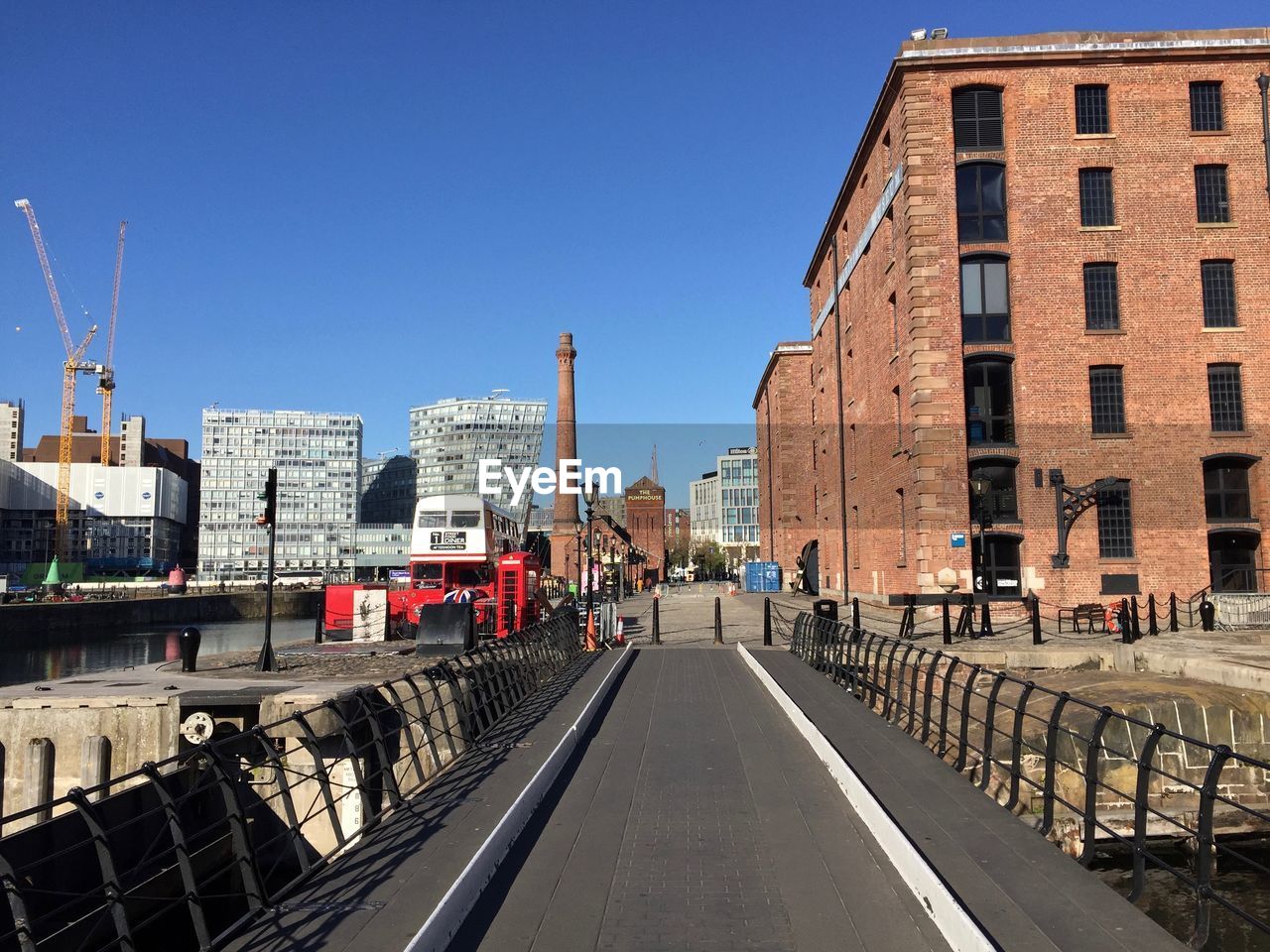 View from the royal albert dock - a complex of dock buildings and warehouses in liverpool, england