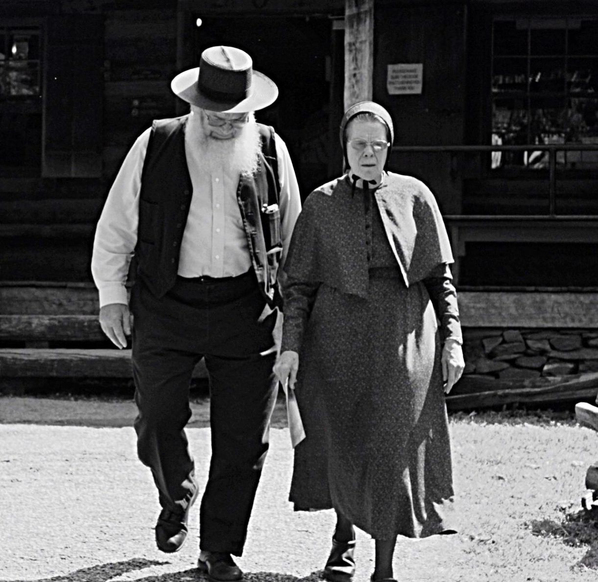 WOMAN STANDING ON STREET