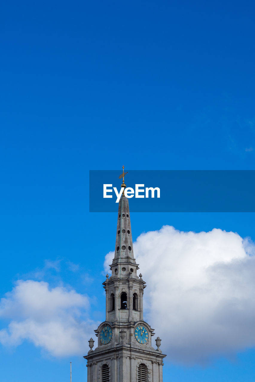 Clock tower of st martin-in-the-fields against sky