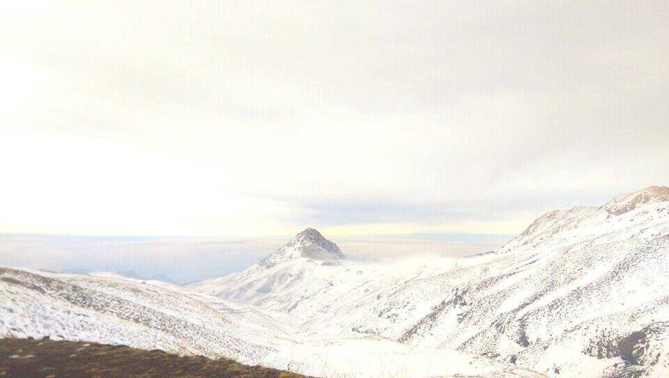 SNOW COVERED MOUNTAINS