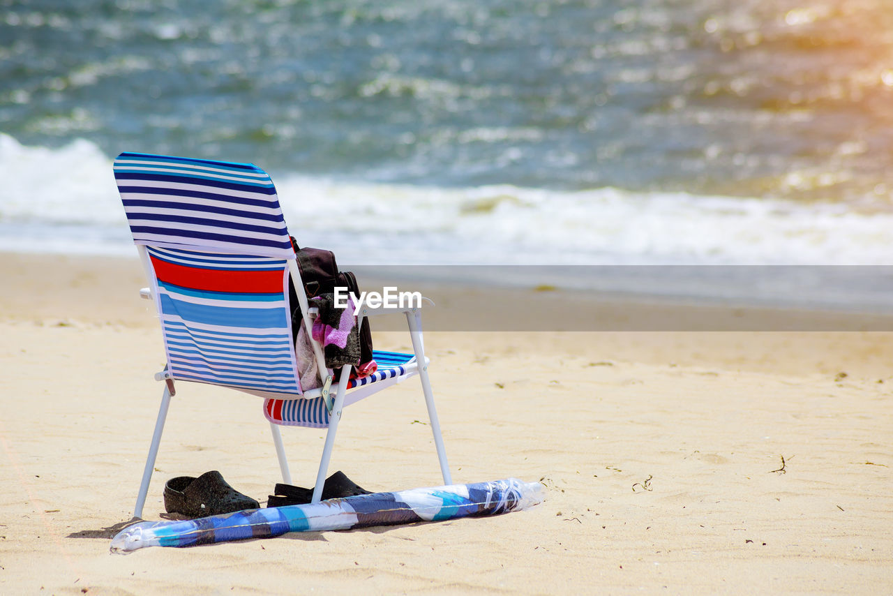 DOG ON THE BEACH