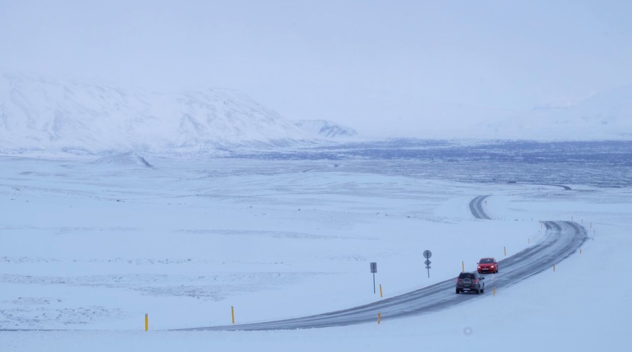 SNOW COVERED LANDSCAPE