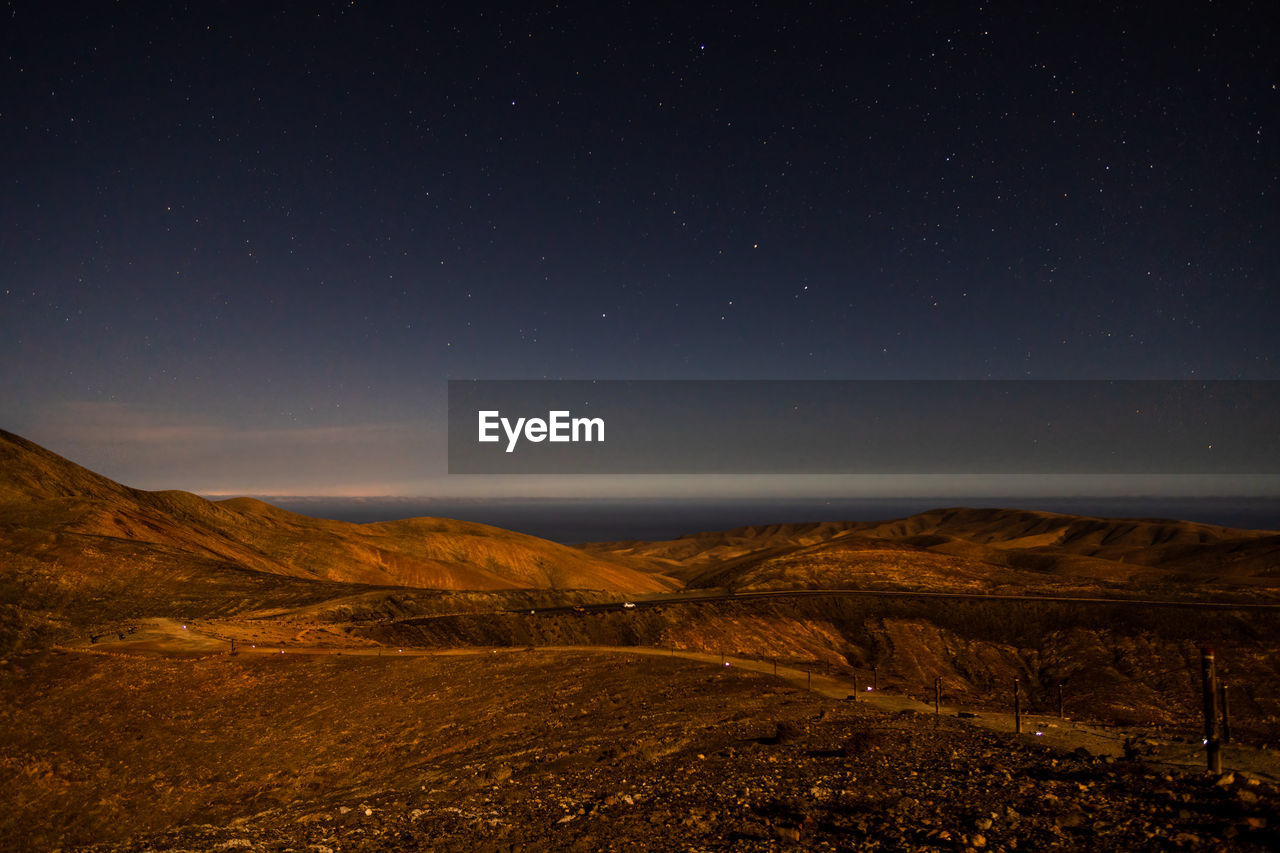 Night at astronomical viewpoint sicasumbre