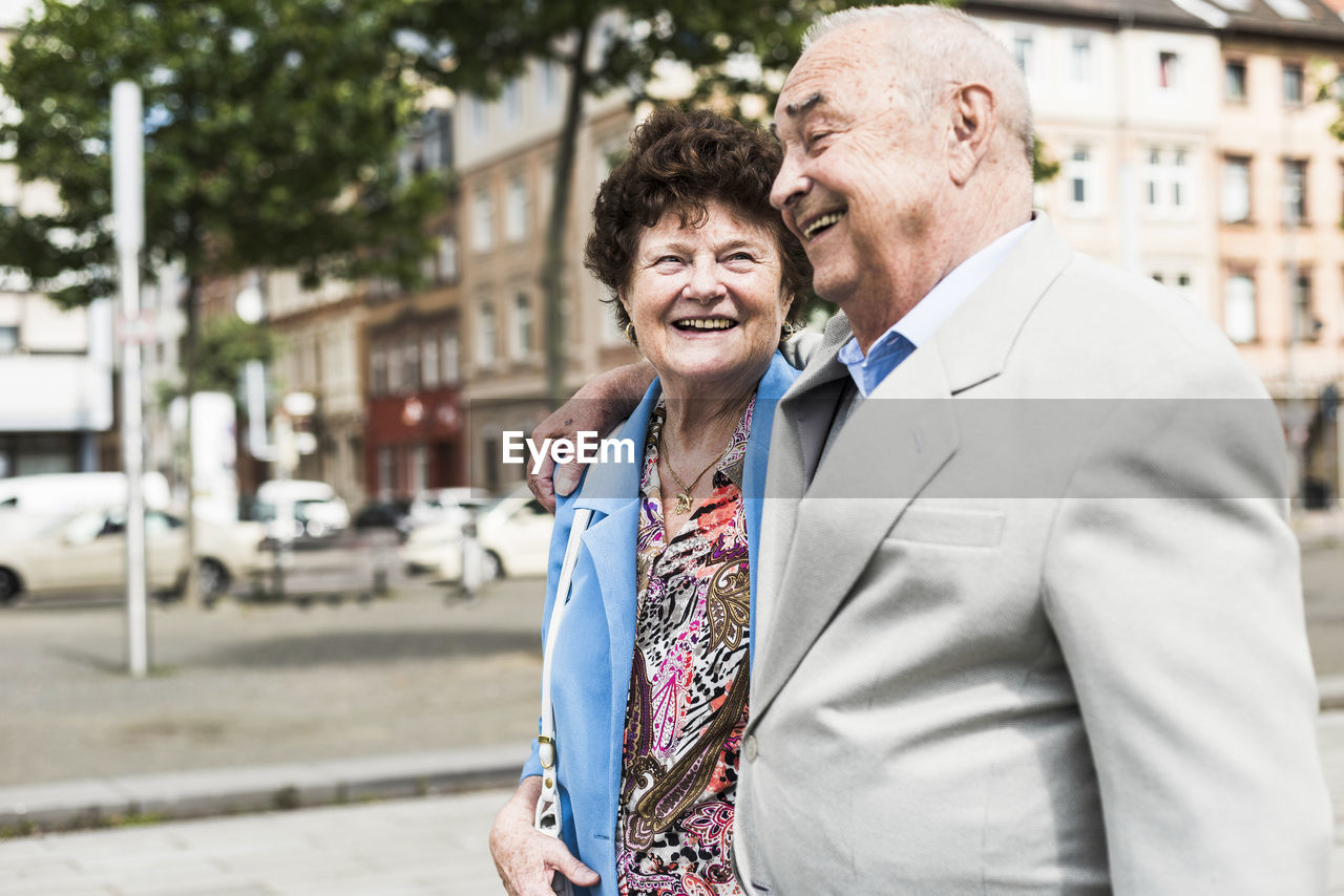 Happy senior couple