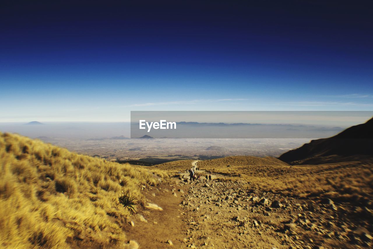 Scenic view of landscape at nevado de toluca national park