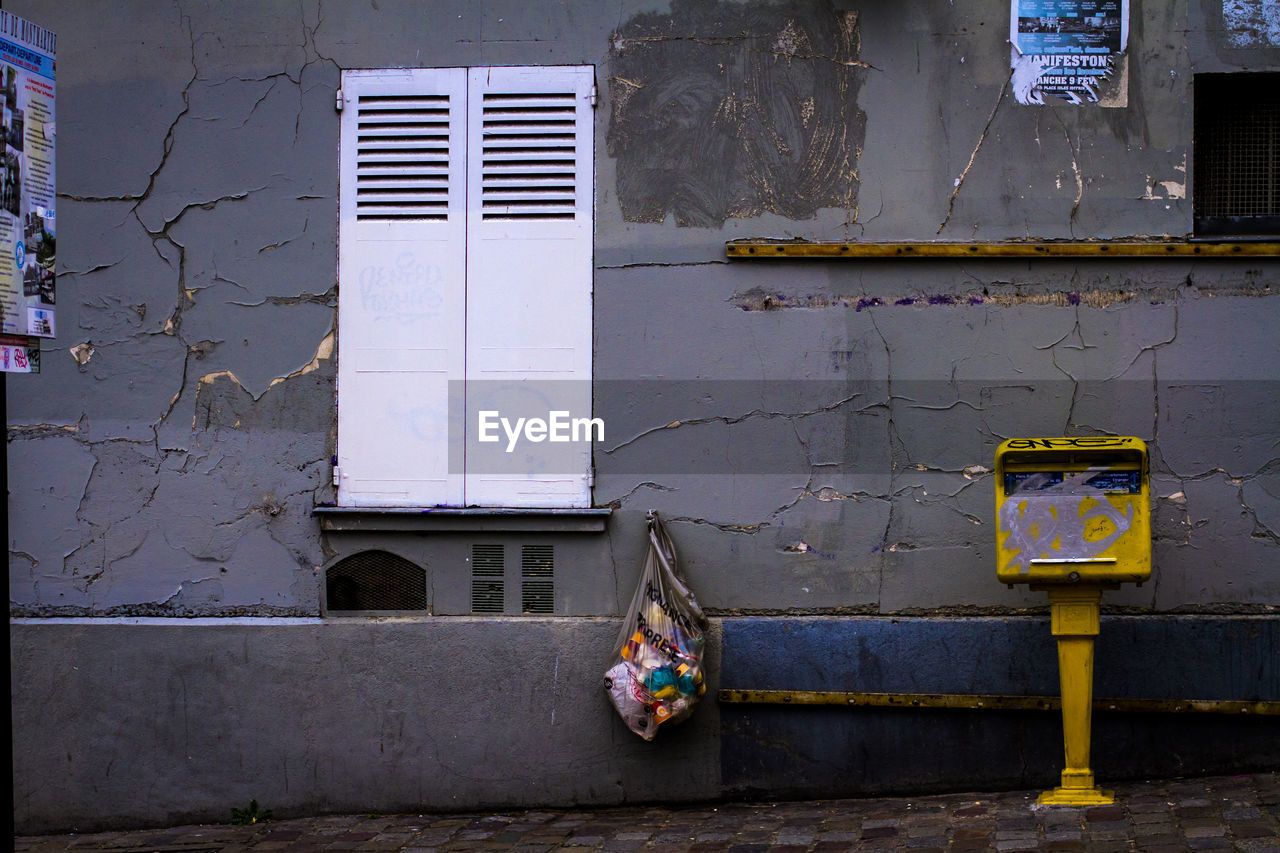 Obsolete building in france