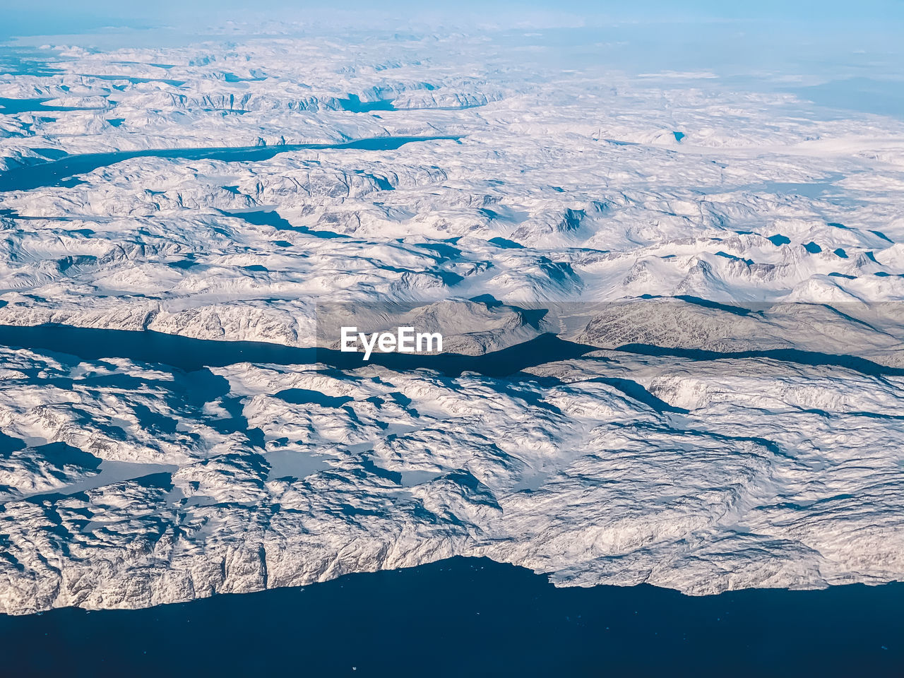 Aerial view of landscape