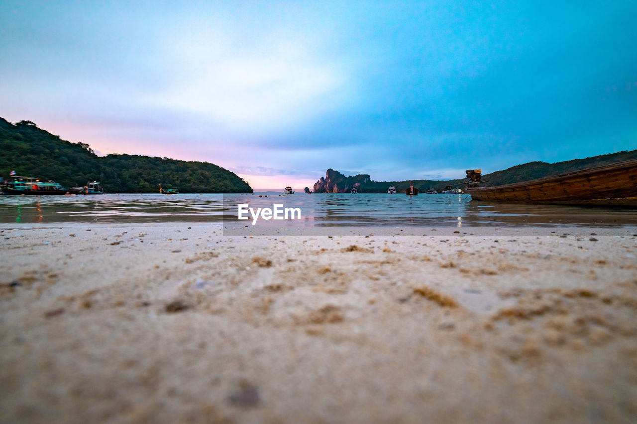 VIEW OF BEACH AGAINST SKY