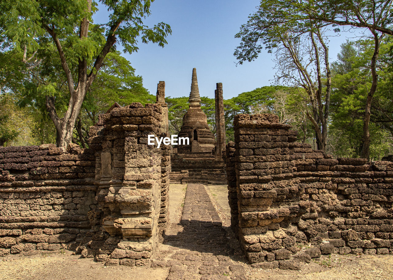 VIEW OF OLD TEMPLE