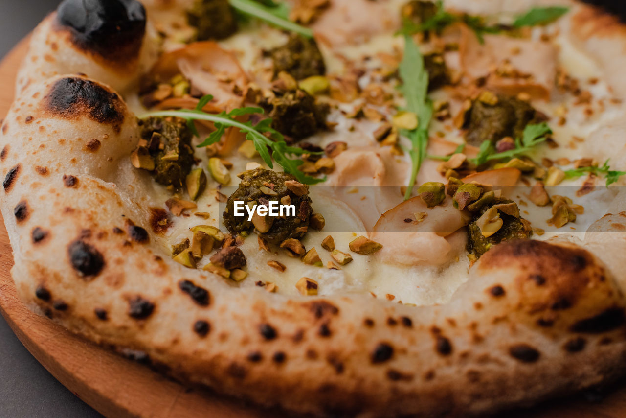 close-up of food on table