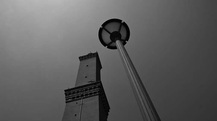 LOW ANGLE VIEW OF STREET LIGHT AGAINST SKY