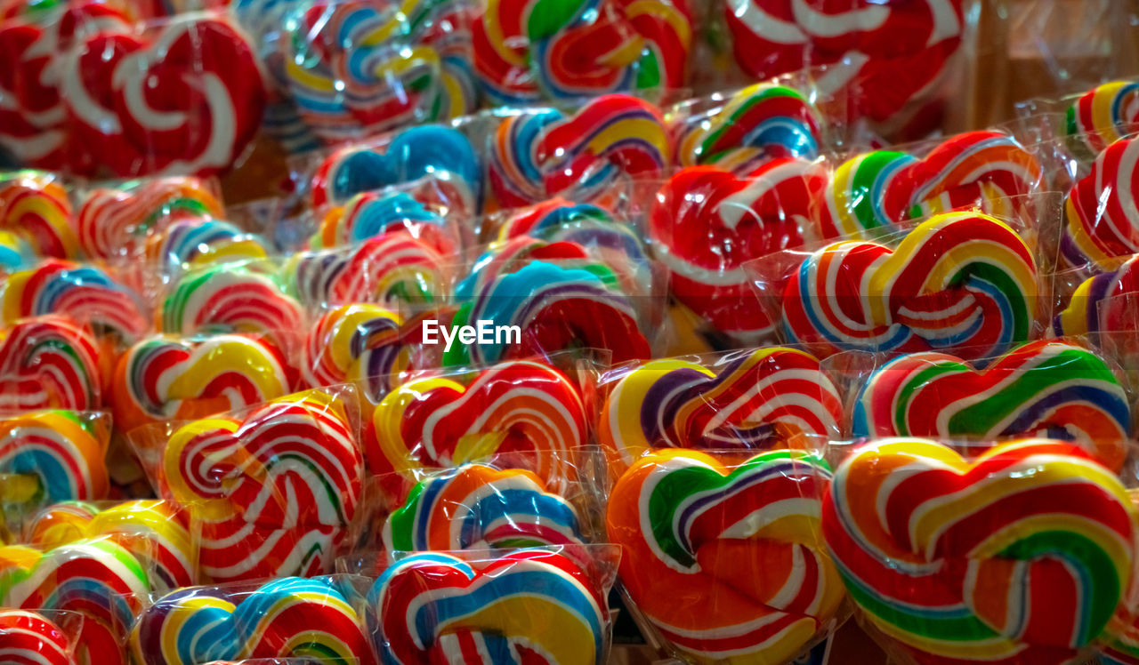 FULL FRAME SHOT OF CANDIES