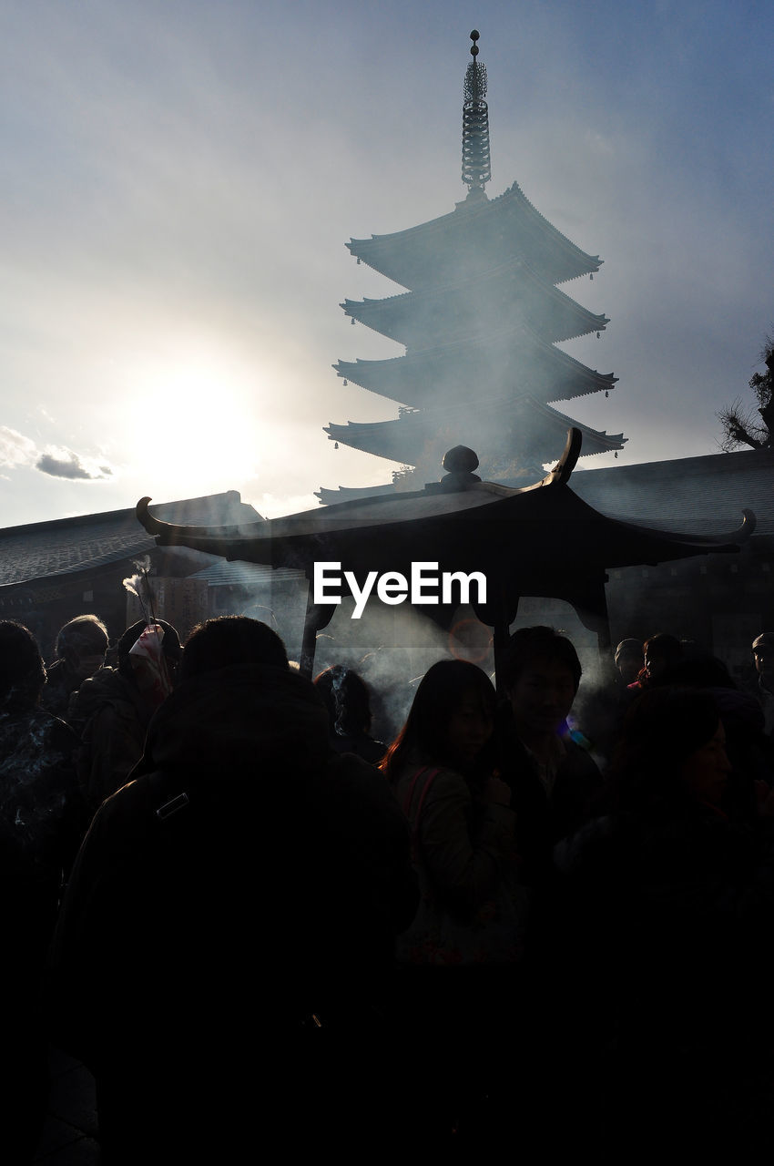 Five-storied pagoda in asakusa