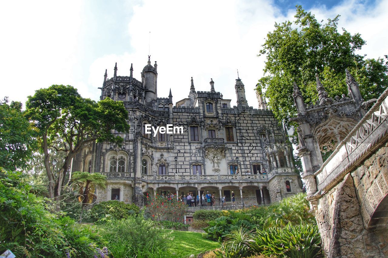 LOW ANGLE VIEW OF HISTORIC BUILDING