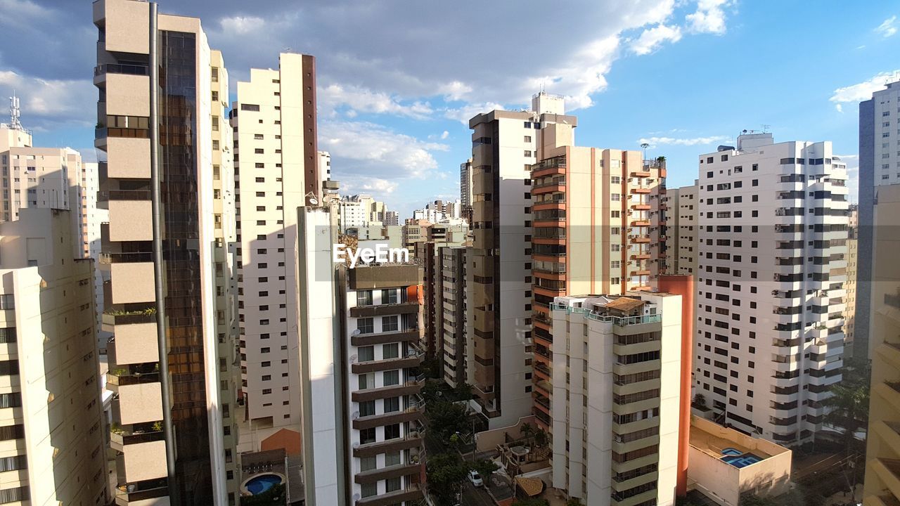 Cityscape against sky