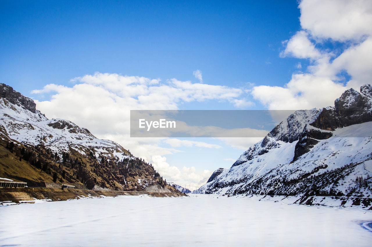 SNOWCAPPED MOUNTAIN AGAINST SKY