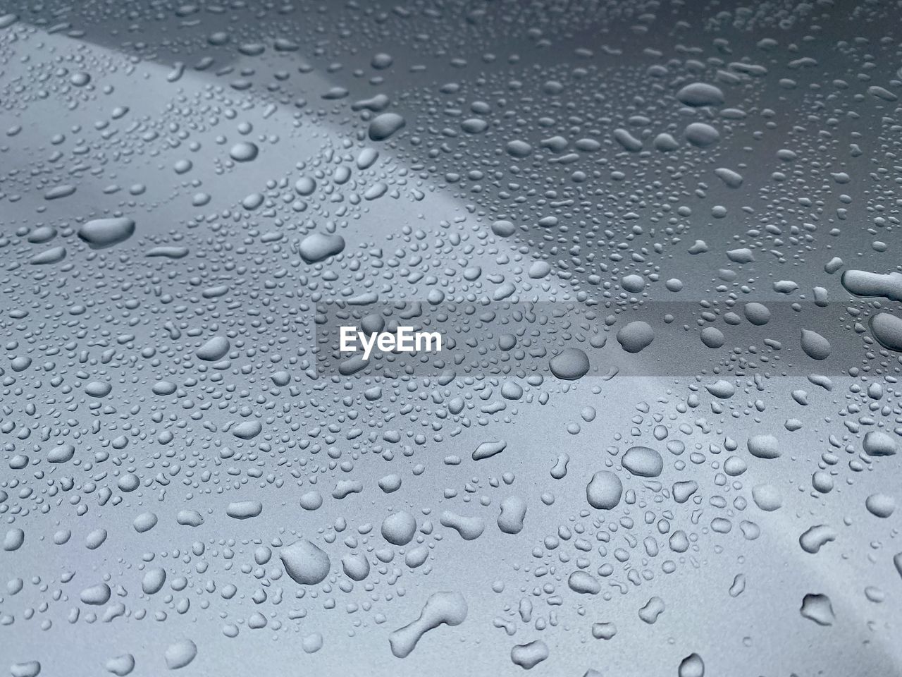 FULL FRAME SHOT OF RAINDROPS ON GLASS