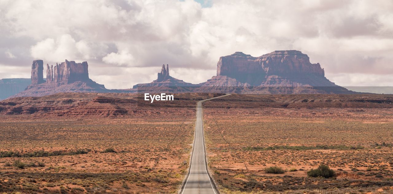 Panoramic view of landscape against sky